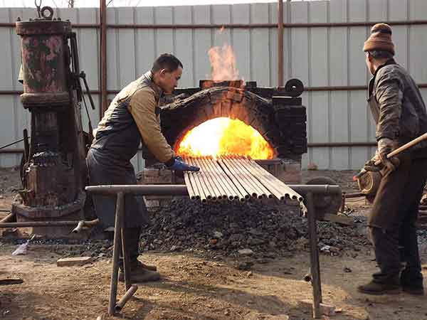 冷拔钢管生产过程