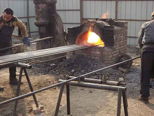 冷拔钢管生产过程
